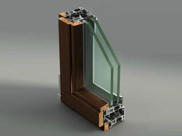 Alluminio legno: aelle 100 sth